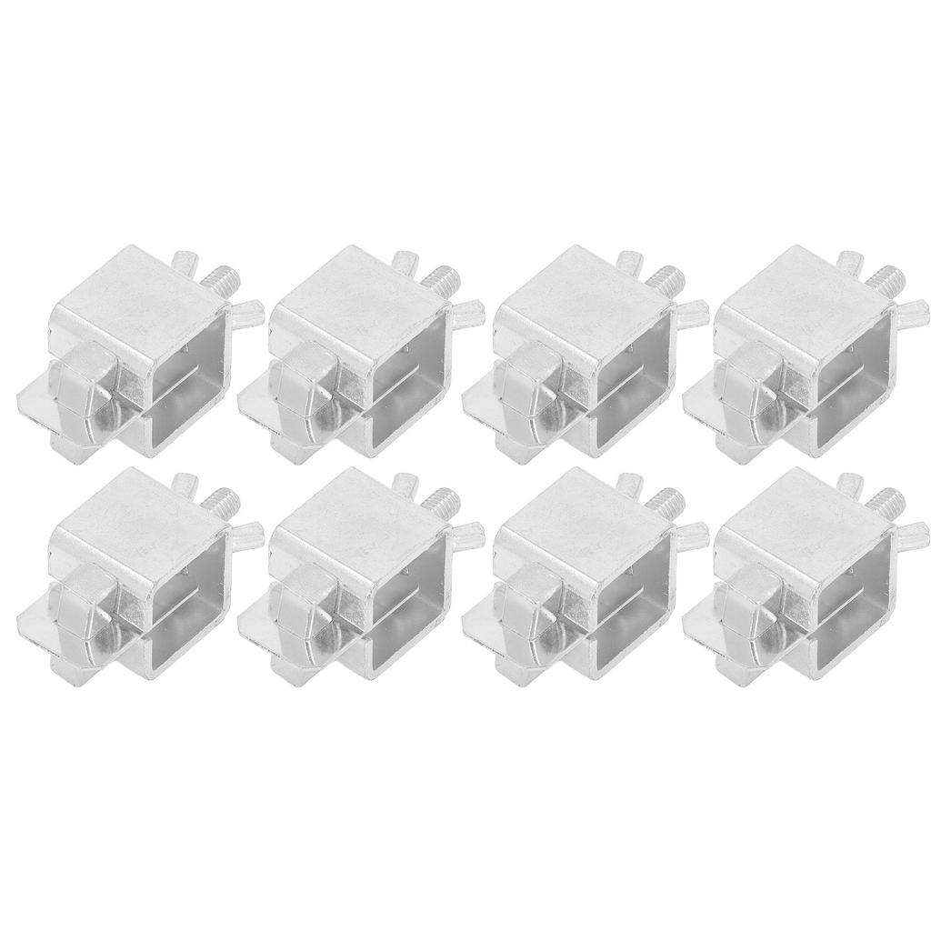 8 buc. Culoare Argintiu Clește de Sudură Cap la Cap Aliaj Aluminiu Panou Caroserie Auto Sudură Kit Cleme Fluture