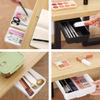 Under Desk Drawer Storage Organizer Multifunctional Large Capacity Storage Box Strong Adhesive Table Shelf