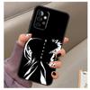 Custodia per Telefono Anime Bleach Bianco e Nero Per Samsung Galaxy A12 A22 A32 A42 A52 A72 A11 A51 A71 A52S A50 A70 A21S Capa