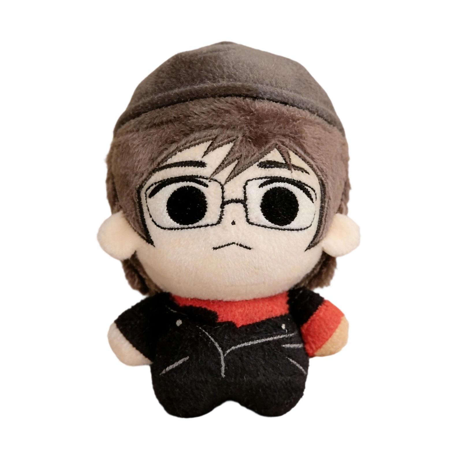 

Plush Character Doll Soft Stuffed Toy with Detailed Outfit and Embroidered Features Suitable for Collectors and Gift Giving One Size