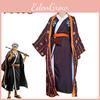 Trafalgar D Water Law Cosplay Kostüm Premium Qualität Kimono Robe für Halloween Karneval