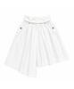 Seul Asymmetrical Cotton Bermuda Pants_White