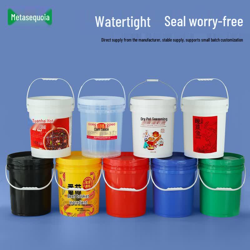 20L PP Plastic Multi-purpose Bucket with Lid