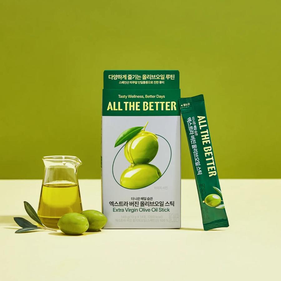ALL THE BETTER Extra Virgin Olive Oil Stick 10g x 14 Sticks Oil Stick 10g x 14 Sticks