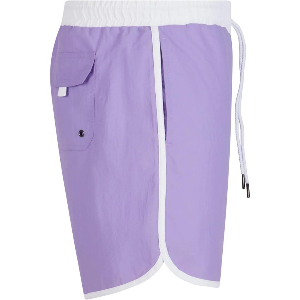 Urban Classics Mens Retro Swim Shorts