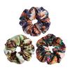 Retro Print Fabric Hair Tie – Stylish Elastic Band for Women's Hair Styling