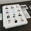 100 male group stickers, personalized decorations for foreign celebrities, account stickers, mobile skateboard stickers