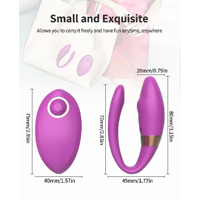 Wireless Remote Control Double Vibrators For Couple Wearable Dildo Female G Spot Stimulator Sex Toys Goods For Women Adults
