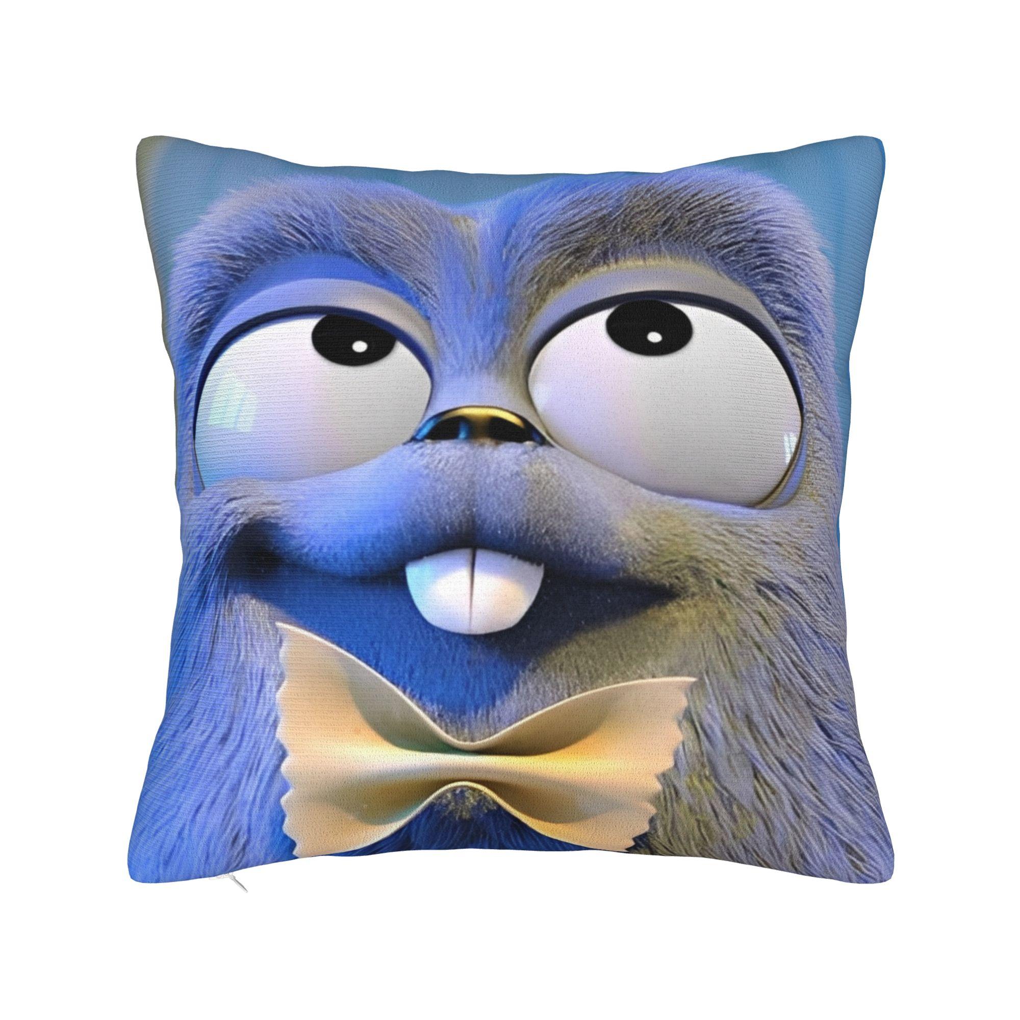 

Decorative Pillow Covers Grizzy and The Lemmings Cartoon Merch Bed Throw Pillow Case Cover Square Multi-Size 12x12Inch
