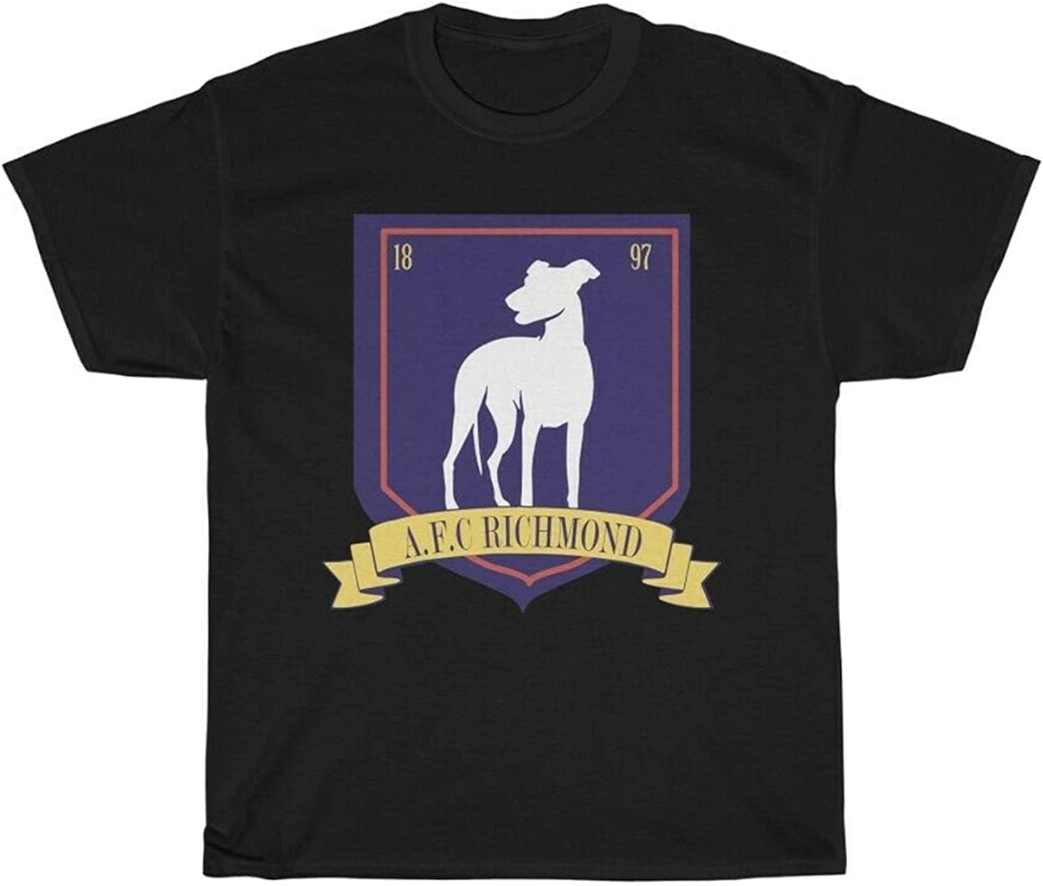 AFC Richmond T Shirt Be A Goldfish Dani Rojas is Life Ted Lasso Tee Black 3XL чёрный