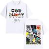 Rapper Bad Bunnys 2025 Tour Album Printed Tshirt for Unisex Casual and Fashionable Cotton Shortsleeved Women Summer T Shirt