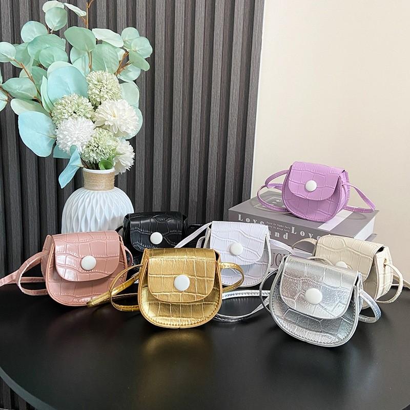 Adorable Mini Square Bag For Girls Perfect For Kindergarten With Stylish Pu Design