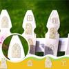 A60zfairy Door Mini Wooden Garden Doors 64 Pcs Unfinished DIY Craft Fairy House Kit Unpainted Wood Miniature Blank Windowmay