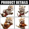 Cats Keychain Cute Cats Keychains Judo Kittens Keyring 2D Flat AcrylicCharm Funny Keychain for Women Girl