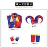Pomni Cosplay Costumes Clown Uniform Anime The Amazing Digital Circus Role Play Halloween Carnival Party Outfit