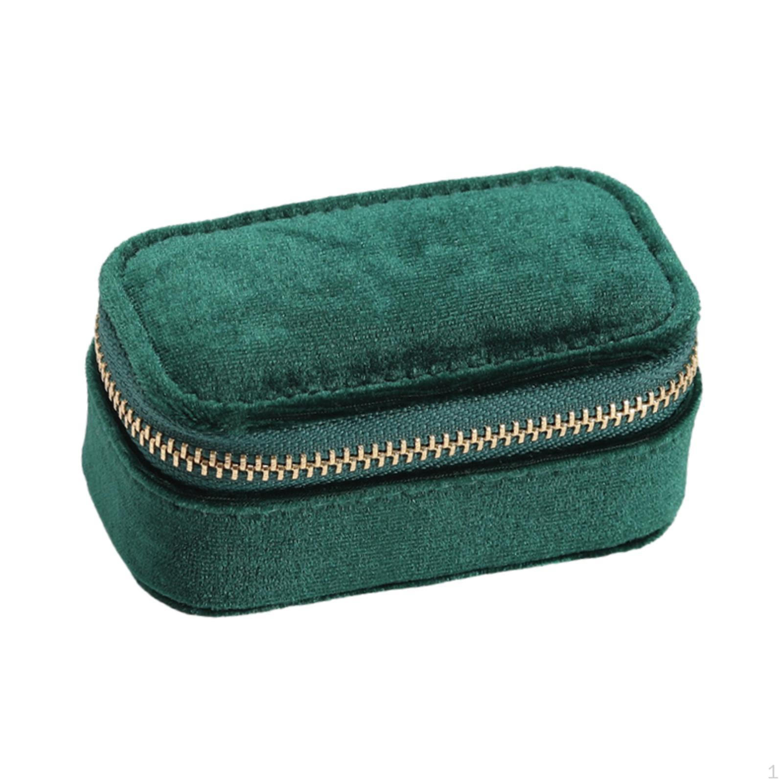 

Шкатулка для украшений, небольшой переносной дорожный футляр, органайзер, дисплей, держатель для хранения колец,