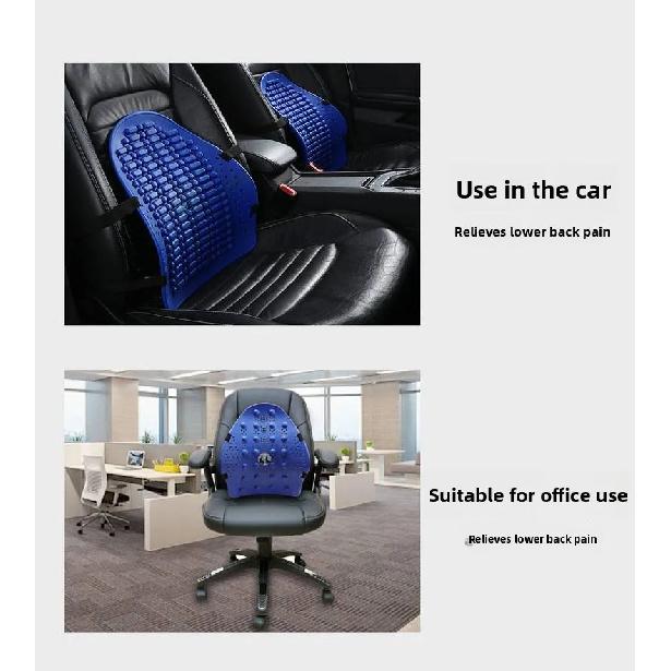 Ergonomic Car Ba Support Pillow Lumbar Cuion Prure Relief Vehicle Cuion All Seasons Spine Support Pillow