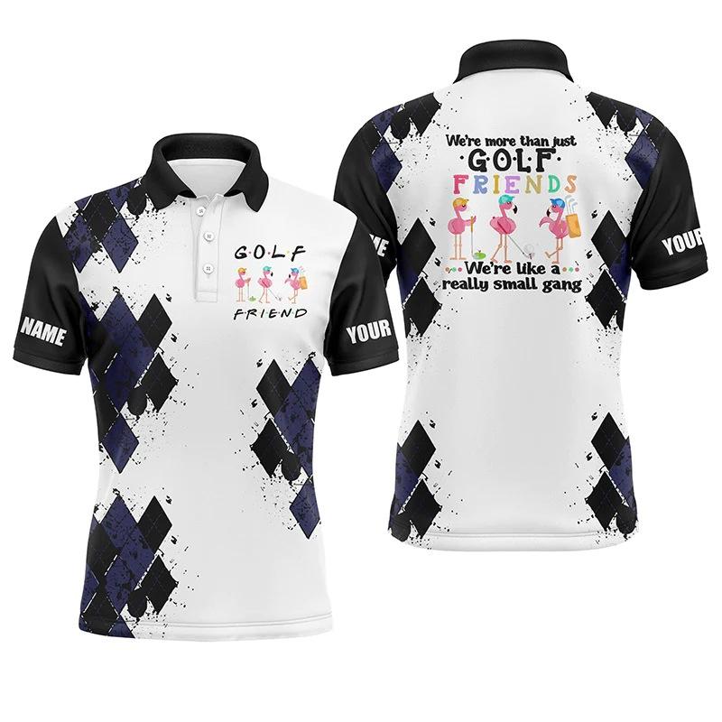 Golf Shirt Men's Summer Outdoor Sports T-Shirt Quick-Drying Casual Golf Shirt Fashion Printed Top