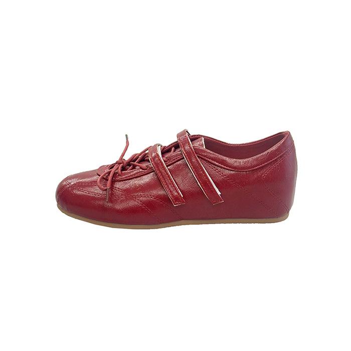 

Early Spring Buckle Training Shoes Flat Casual Shoes Training Fashion Sports Shoes Women 35 красный
