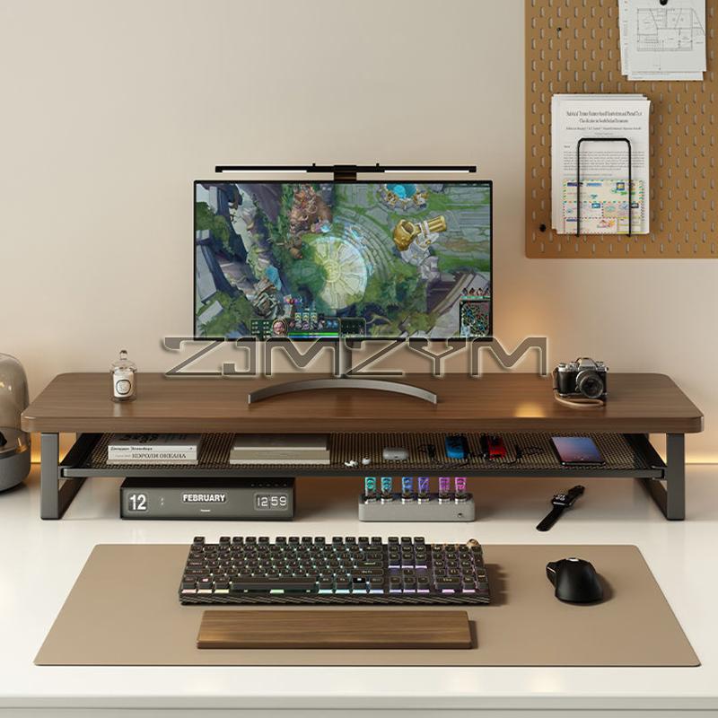 Computer Monitor Elevated Monitor Base Home Office Desktop Storage Rack Office Monitor Raising Stand Holder