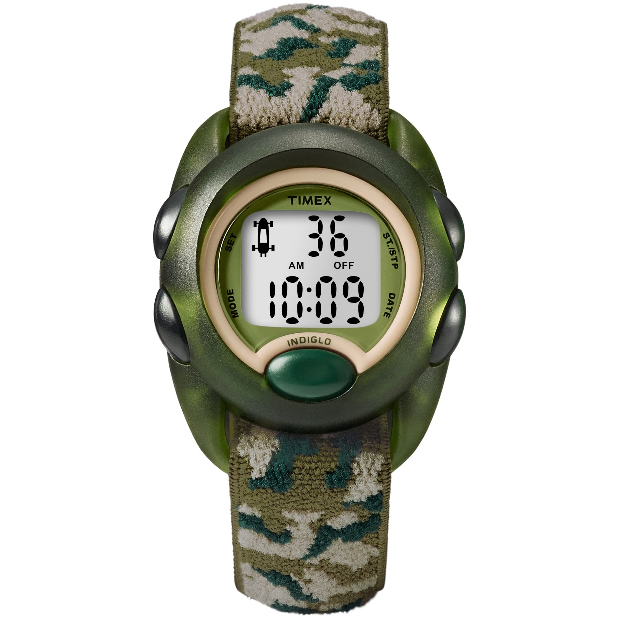 

Цифровые часы на эластичном ремешке [TIMEX] Детский ремешок, T71912, Детские [Официальный импорт]