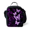 Borsa Termica per Pranzo con Tracolla a Forma di Farfalla Cartoon, per Donne Bambini, Picnic, Conservazione Cibo, Borsa Porta Pranzo Termica