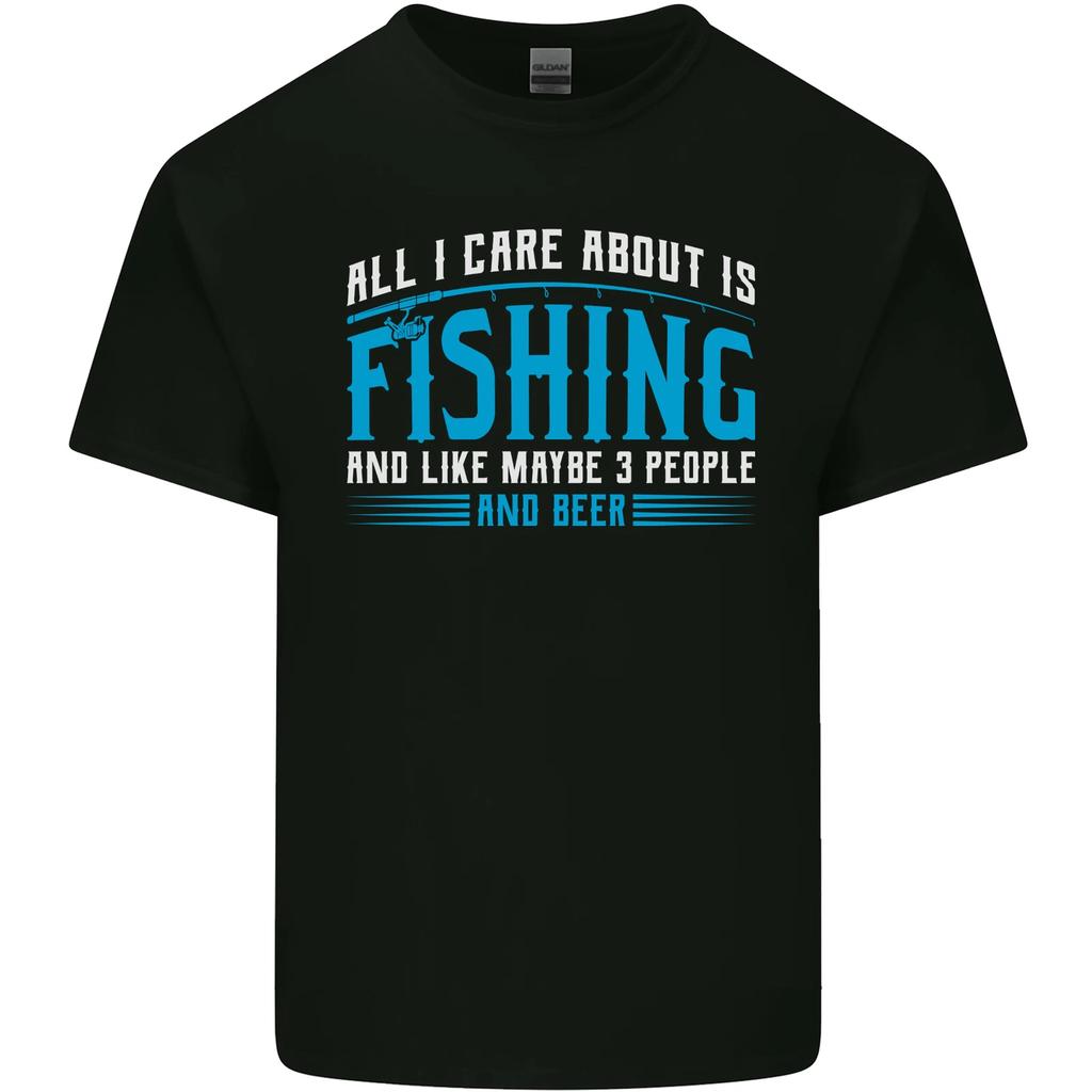 Funny Antisocial Fishing Fisherman Kids T-Shirt Childrens