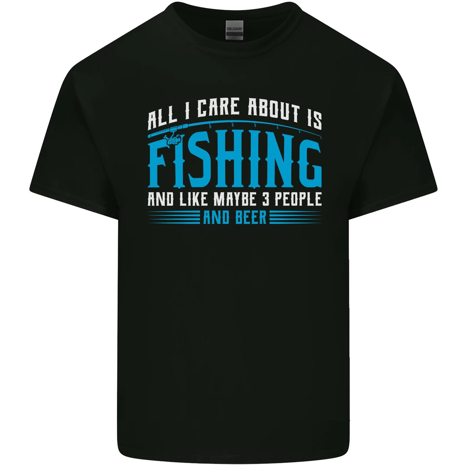 

Funny Antisocial Fishing Fisherman Kids T-Shirt Childrens XL