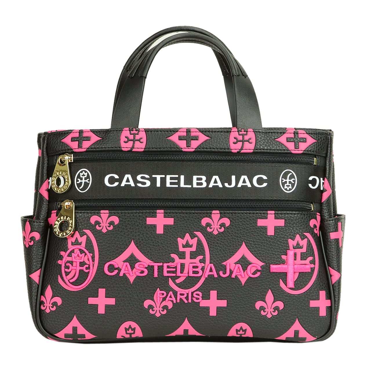 

Tote bag gold zipper 068531 [Castelbajac] (pink (PBG))