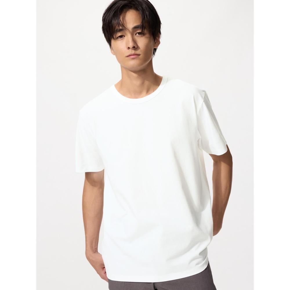 Uniqlo Japan Air Rhythm Cotton Crewneck Tee
