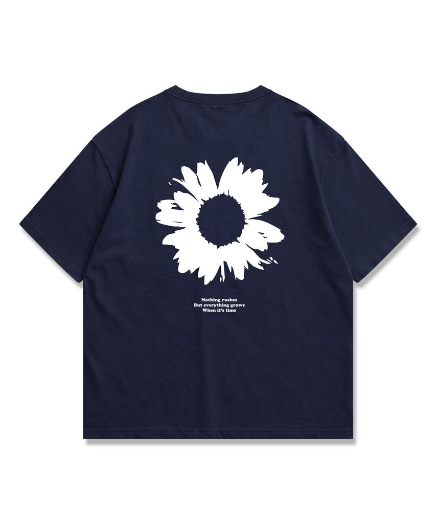 ORIGINALDAY Daisy Flower Oversized Short Sleeve T-Shirt 4 Colors