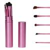 5ks přenosných mini štětců na líčení očí Set Eyeshadow Eyeliner Eyebrow Brush
