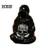 Exquisite Halloween Light for Display Skull Light, Spooky Gothic Style Ornament, Waterproof Decorative Handmade Sculpture Meditation Indoor Tabletops