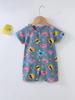 2026 Newborn Short Sleeve Jumpsuit Romper - Thin Style Bodysuit Pajamas