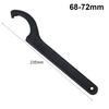 1Pcs Steel Coil Wrench Universal C Spanner New Spiral Spanner Tool  Motorcycle Bike Absorber Shock
