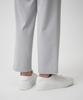 MUSINSA STANDARD Wide Easy Elastic Waist Crop Slacks [Light Gray]