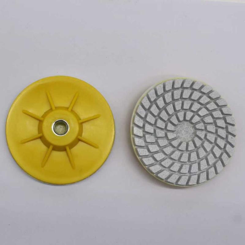 80Mm Ceramic Tile Trimming Polishing Disc Angle Grinder Dry Polishing Marble Quartz Stone Chamfering Grinding Edge