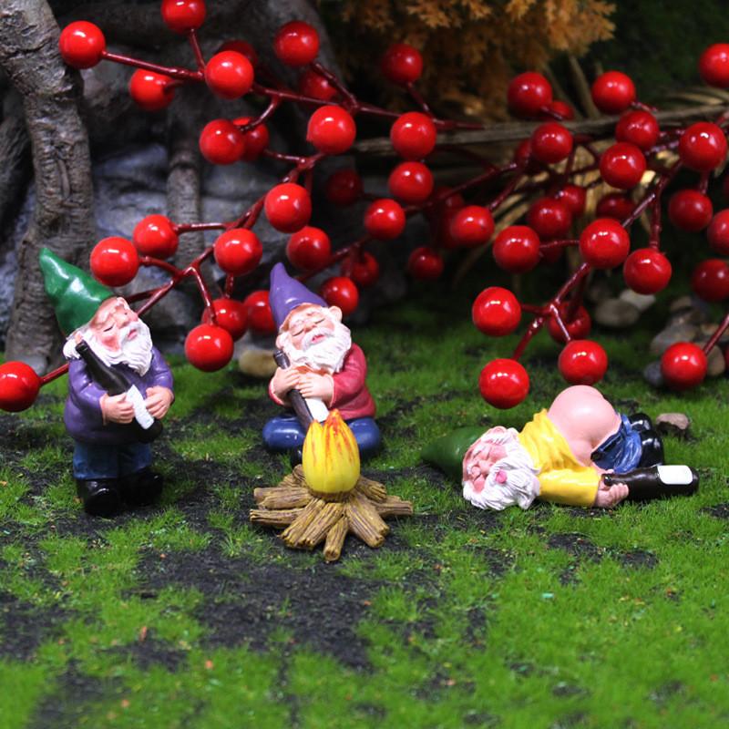 Dwarf Ornament Drunk Christmas Whitebeard Dwarf Modeling For Festive Party Gift