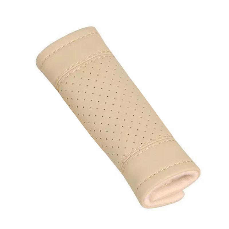 1/2ks Kryt rukojeti na střechu auta Prodyšná Protiskluzová Teplá PU kůže Ochranná rukojeť dveří Ochranné pouzdro Univerzální interiér automobilu