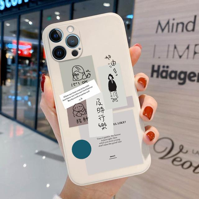 

Чехол для iPhone 11, роскошный чехол с цветочным рисунком для телефона Iphone Xr 14 13 12 11 Pro Xs Max 8 7 6s Plus X Se, мягкий матовый чехол из ТПУ For iPhone 14Pro Max