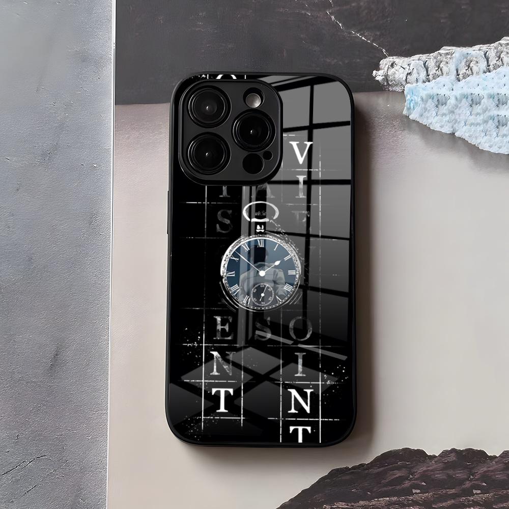Omniscient R-Reader V-Viewpoint Orv Phone Case For IPhone 17 Air 16 E Pro Max 15 14 13 Mini 12 Pro 11 Max Plus Black Glass Cover