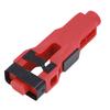 Door Latch Mortise Tool Red Color Stainless Steel and ABS 1 3 4in 1 3 8in Door Latch Installation Tool