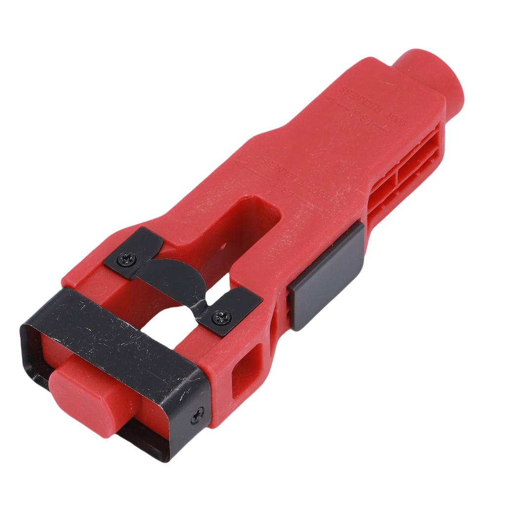 Door Latch Mortise Tool Red Color Stainless Steel and ABS 1 3 4in 1 3 8in Door Latch Installation Tool