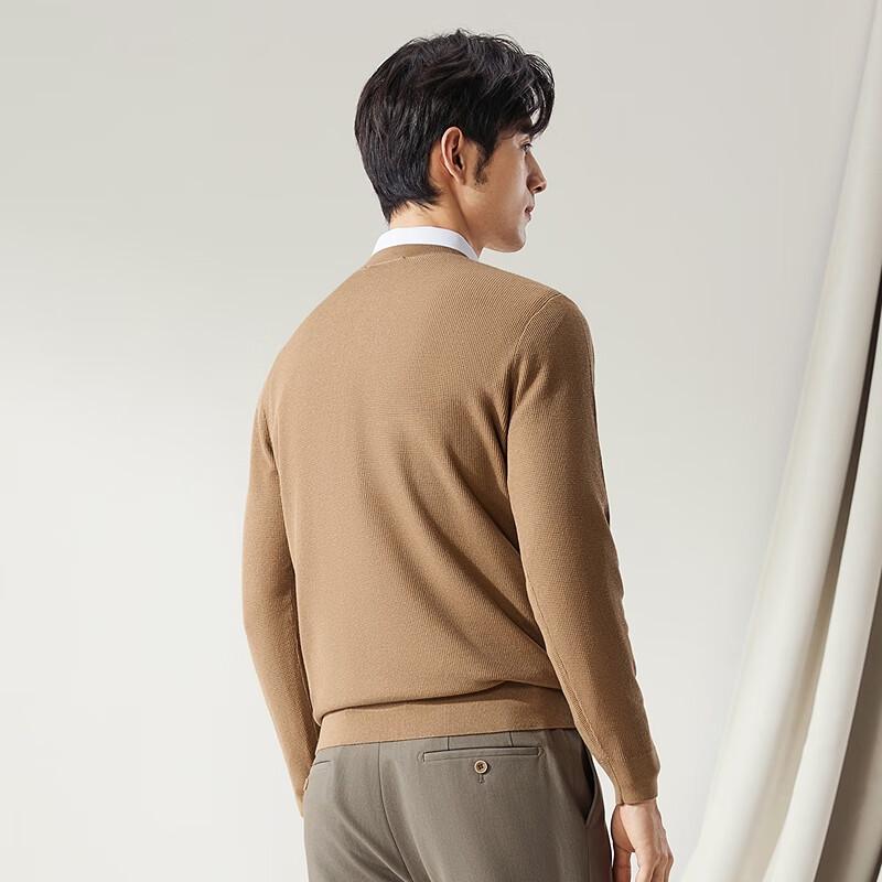Septwolves Men's Cashmere Blend V-Neck Sweater