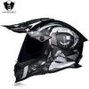 Full Face Motorcycle Helmet With Dual Visors Off-Road Rally Highway Riding Unisex All-Season ABS S M L XL