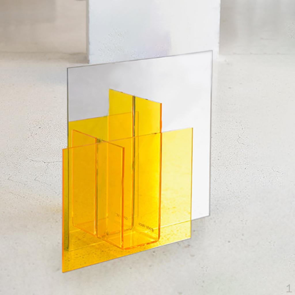 Vase Acrylic Decorative Home Wedding Table Centerpiece, Modern Flower Arrangements s er for Office