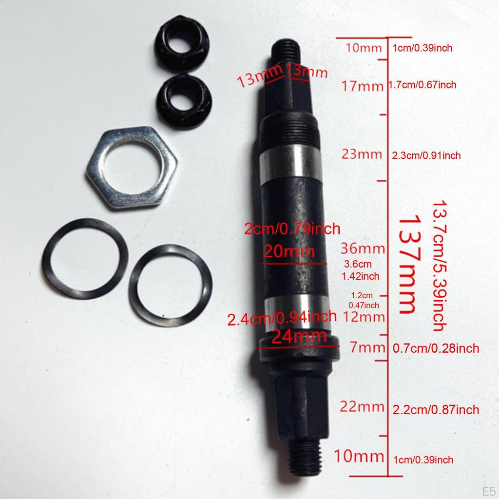 Center Bearing Set for Exercise Bike, Accessories, Repair Tools, Replacement Parts, Drive Bearings,