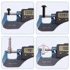 0-25mm 0.001 High Precision Spiral Micrometer Measurement Tools Outside Micrometer Electronic Digital Display Micrometer Caliper