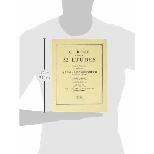 Alphonse Leduc Wittner Rose: 32 Etudes (clarinet Instruction Book) Leduc Publishing