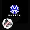 For VW 2Pcs Car Logo Door Logo Courtesy Lamp Laser Projector HD Welcome Light For VW Passat CC Lamando Touran Touareg Tiguan Eos Golf ER1